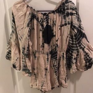 Tie dye romper